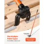 Pallet Buster Tool, 1,1 m kulstofstålhåndtag Wrecking Pry Bar