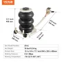 Triple Bag Air Jack 3 ton/6600 lbs Pneumatisk Jack til bil SUV