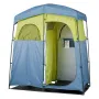 VEVOR Camping Shower Tent, 2-Room Portable Privacy Tent Changing Room with Shower Bag, Ground Stakes, Ropes, Carry Bag, and Supp