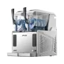 Slushie Machine, 3L/100oz x 2 Tank Slushy Machine for Home, No Ice Needed Frozen Drink Maker, Margarita Maker with Self-Cleaning