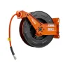 VEVOR Retractable Air Hose Reel, 15m x 9.5mm Hybrid Air Hose Max 300PSI, Auto Rewind Air-Compressor Hoses Reel with 1.52m Lead i