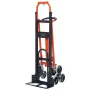 VEVOR 3 in 1 Industrial Convertible Stair Climbing Cart, 350 kg Max Load, Folding Hand Truck Dolly with Handle & Wheels, Stair C