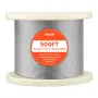 3,2 mm wirereb, 152 m længde, 316 rustfrit ståltrådskabel med