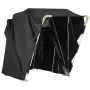 VEVOR Motorcycle Storage Shelter with Security Lock, 600D Oxford Flip-Up Garage Tent, Heavy-Duty All-Weather Motorcycle Cover wi