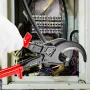 Ratcheting kabelskærer, 11 "Ratchet Wire og kabelskærer, skåret