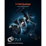 stang og fiskehjul Combo, IM7 Carbon Fiber Spinnestang og Reel