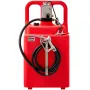 Fuel Caddy, 32 Gallon, Portable Fuel Tank with 12V DC 15 GPM Electric Fuel Transfer Pump, 13 ft Delivery Hose & Aluminum Alloy M