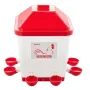 19L automatisk kyllingevander, 6 vandporte, automatisk