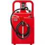 VEVOR Diesel Transfer Tank, 32 Gallon, Portable Kerosene Tank with 12V DC 10GPM Electric Transfer Pump, 13 ft Delivery Hose & Se