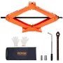 Scissor Jack, 2,5 ton/5512 lbs saks bilstik, 3,7 "-17,1"
