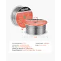 VEVOR Flux Core MIG Welding Wire, E71T-11 0.8mm 0.9kg, Gasless Mild Steel Welding Wire with Low Spatter for All Position Arc Wel