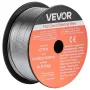 VEVOR Flux Core MIG Welding Wire, E71T-11 0.9mm 0.45kg, Gasless Mild Steel Welding Wire with Low Spatter for All Position Arc We