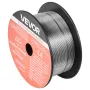 VEVOR Flux Core MIG Welding Wire, E71T-11 0.9mm 0.45kg, Gasless Mild Steel Welding Wire with Low Spatter for All Position Arc We