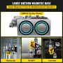 MD40 38.1 mm Electric Magnetic Drill Press Drilling Machine with 11PC HSS Cutter Set Precise Annular Cutter Kit Compact Switchab