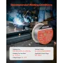 Solid MIG Welding Wire, ER308L 0.8mm 0.9kg, Low Spatter Stainless Steel Welding Wire with High Feedability for All-Position Gas 