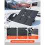 60W Foldable Solar Panel Charger, 16BB N-Type Monocrystalline Solar Panel 24% Efficiency, Lightweight Portable with MC4 Output, 