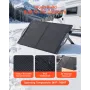 100W Foldable Solar Panel, 24% High-Efficiency Portable Monocrystalline Solar Panel Charger with MC4 Output, USB-A, Type-C & DC 