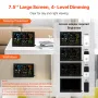 7-i-1 Wireless Weather Station, 7,5 i stor farvedisplay
