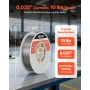 VEVOR Flux Core MIG Welding Wire, E71T-11 0.9mm 4.5kg, Gasless Mild Steel Welding Wire with Low Spatter for All Position Arc Wel