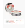 VEVOR Flux Core MIG Welding Wire, E71T-11 0.9mm 4.5kg, Gasless Mild Steel Welding Wire with Low Spatter for All Position Arc Wel