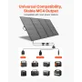 400W foldbart solpanel med ramme, 16BB N-type monokrystallinsk
