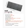 400W foldbart solpanel med ramme, 16BB N-type monokrystallinsk