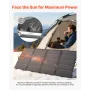 400W foldbart solpanel med ramme, 16BB N-type monokrystallinsk