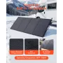 VEVOR 400W Foldable Solar Panel, 24% High-Efficiency Portable Monocrystalline Solar Panel Charger with MC4 Output & 10-in-1 DC A