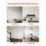 Wall Molding 3 Pack, Wainscoting Panels Kit with Dual-Line Wide & Narrow Profile, Lightweight Paintable Polystyrene, Easy to Ins