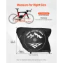 Triathlon Bike Travel Bag, Transport Bicycle Storage Carry Bag with TSA Lock & Dual Zipper, Triathlon Bicycle Case Max. Wheelbas