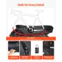 VEVOR Triathlon Bike Travel Bag, Transport Bicycle Storage Carry Bag with TSA Lock & Dual Zipper, Triathlon Bicycle Case Max. Wh