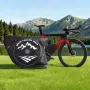 VEVOR Triathlon Bike Travel Bag, Transport Bicycle Storage Carry Bag with TSA Lock & Dual Zipper, Triathlon Bicycle Case Max. Wh