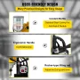 MD40 38.1 mm Electric Magnetic Drill Press Drilling Machine with 11PC HSS Cutter Set Precise Annular Cutter Kit Compact Switchab