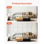 Wall Molding 12 Pack, 51 x 51 cm Wainscoting Panels Kit, Lightweight Paintable Polystyrene, Easy to Install, Waterproof Accent W