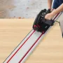 Track Saw Guide Rail, 1397 mm Cutting Range, Kit Includes 2 x 698.5 mm Aluminum Extruded Guide Rails and 1 Connector, Compatible