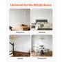 Wall Molding 3 Pack, Wainscoting Panels Kit, Lightweight Paintable Polystyrene, Easy to Install Accent Wall Trim for Interior Dé
