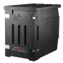 Insulated Food Pan Carrier, 82 Qt Hot Box for Catering, LLDPE Food Box Carrier with Double Buckles, Front Loading Food Warmer fo