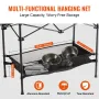 Folding Camping Table, Outdoor Portable Side Tables, Lightweight Fold Up Table, Aluminum & Steel Ultra Compact Work Table with L