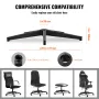 Office Chair Base Replacement 71.1 cm Heavy Duty Metal Stool Base 1134 kg