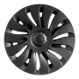Wheel Rim Cover Hubcaps, 19 in, 2020-2024 Model Y Fully Fit Hubcap with Snap, Guard Tape & Valve Nozzle Hole, ABS & PC Hubcap wi