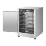 Hot Box Food Warmer, 5-Tier Concession Warmer with Water Tray, 5 Pans, Single-door and Adjustable Shelves, Stainless Steel Food 