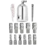 MD40 38.1 mm Electric Magnetic Drill Press Drilling Machine with 11PC HSS Cutter Set Precise Annular Cutter Kit Compact Switchab
