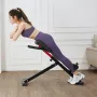 Roman Chair Hyperextension bænk, 250 lbs justerbar og foldbar