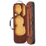 VEVOR 4/4 Full Size Violin Case, Built-in Hygrometer, Lightweight Portable Travel Carrying Bag, with Plush Lining, Shoulder Stra