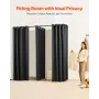 VEVOR Fitting Room, Portable Changing Room with Thick Polyester Curtains, Double Dressing Rooms with Partition Curtains, for Bou