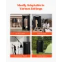 Fitting Room, Portable Dressing Room with Thick Polyester Curtains, Privacy Space with Shading Curtain and a Hook, for Boutique,