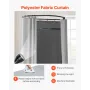 Fitting Room, Dressing Room with Thick Polyester Curtains, Privacy Space with Shading Curtain and a Hook, for Boutique, Mall, Ta