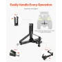 3 Point Trailer Hitch with 2 in Receiver, 3pt Quick Hitch Attachment, Heavy Duty Tractor Tow Drawbar Adapter, Compatible with Ku