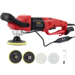 Wet Polisher Grinder, Variable Speed 4" & 5" Diamond Polishing Pads, Buffing Machine with 78.7" Water Pipe Adapter & Splash