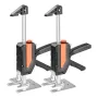 Labor Saving Arm Jack, 2 PCS 200 kg Bearing Capacity, Lifting up to 195 mm, Metal Hand Lifting Jack Tool with Magnetic Level, 2 